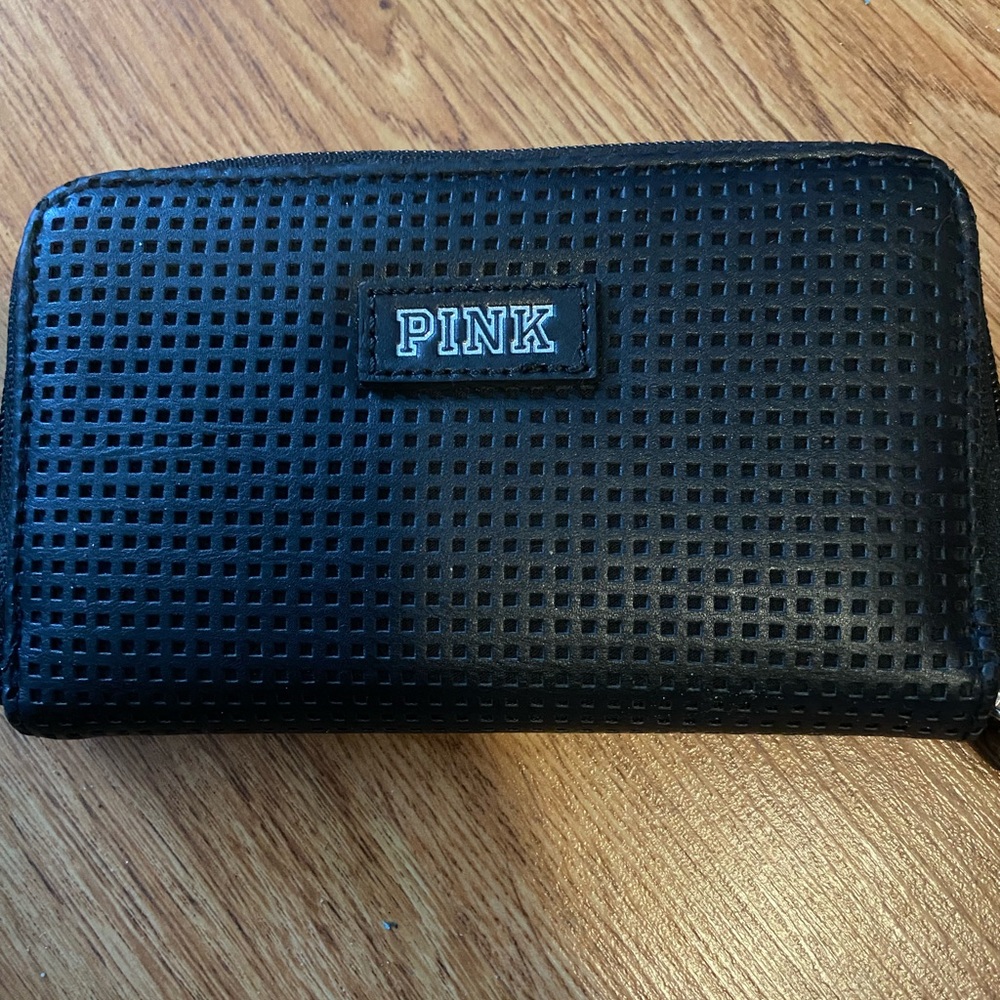 Pink Wallet Wristlet